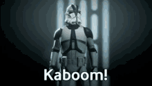 Clone Trooper Kaboom GIF - Clone Trooper Kaboom Galactic Republic GIFs