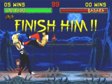Mortal Kombat Finisher GIF - Mortal Kombat Finisher Finish Him GIFs