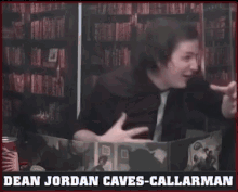 dean jordan caves-callarman is holding a blue dice