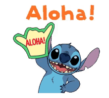 Stitch Aloha GIF - Stitch Aloha Hello GIFs
