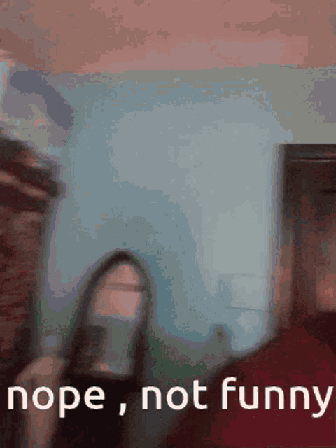 Nope Not Funny GIF - Nope Not Funny Eyeglasses - Discover & Share GIFs
