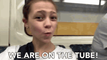 We Are On The Tube Subway GIF - We Are On The Tube Subway Train GIFs