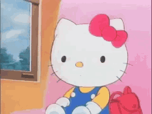 Hello Kitty Travelling GIF - Hello Kitty Travelling Look Out GIFs
