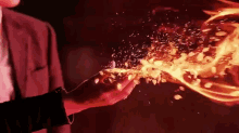 My Whole Life Is Burning GIF - Doctor Who Fire Magic GIFs