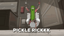 Pickle Rick Happy GIF