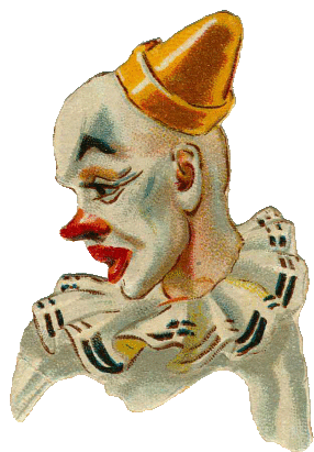 Clown Cute Sticker - Clown Cute Entertainer Stickers
