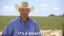 Its A Disaster Zane Runyan GIF - Its A Disaster Zane Runyan Ultimate Cowboy Showdown GIFs
