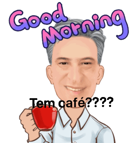 Bom Dia Good Morning Sticker - Bom Dia Good Morning Coffee Stickers