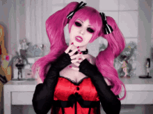 Kleiner Pixel Youtube Megumi Cosplay GIF - Kleiner Pixel Youtube Megumi Cosplay Horror Makeup GIFs