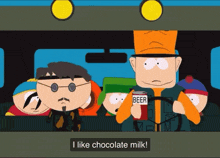 South Park I Like Chocolate Milk GIF - South Park I Like Chocolate Milk Chocolate Milk GIFs