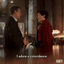 I Adore A Coincidence It Makes Me Feel Im In The Right Place GIF - I Adore A Coincidence It Makes Me Feel Im In The Right Place Fiona Shaw GIFs