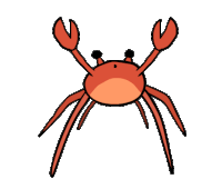 Crab Crab Rave Sticker - Crab Crab Rave Dance Stickers