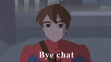 Bye Chat Spider Man GIF - Bye Chat Spider Man Spectacular Spider-man GIFs