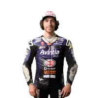 a man wearing a red bull hat is flexing his muscles in front of a white background