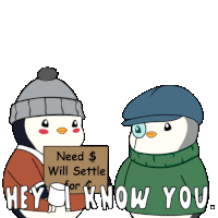 Hello Hey Sticker - Hello Hey Penguin Stickers