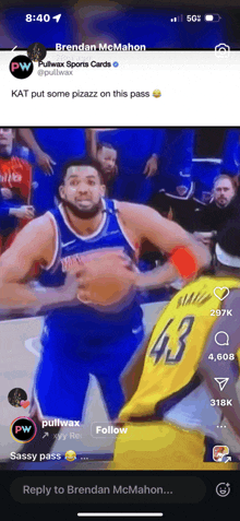 a screen shot of a basketball game being played on a cell phone