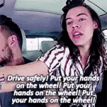 Harrystyles Driving GIF - Harrystyles Driving Onedirection GIFs