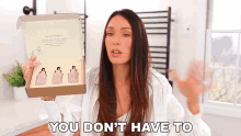 You Dont Have To Shea Whitney GIF - You Dont Have To Shea Whitney You Dont Need To Do That GIFs