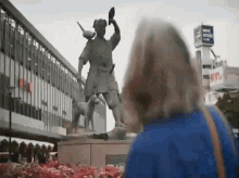 James May Statue GIF