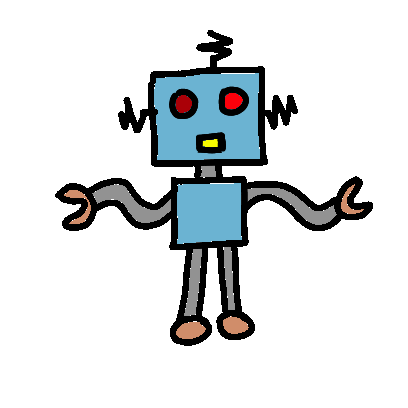 Robot Dance Sticker - Robot Dance Turn Stickers
