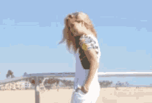 Debby Ryan Beach GIF - Debby Ryan Beach Pose GIFs