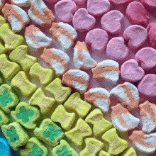 Magically Delicious Marshmallows GIF - Magically Delicious Marshmallows Rainbows GIFs