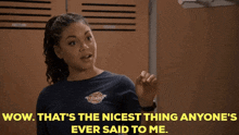 Station 19 Vic Hughes GIF - Station 19 Vic Hughes Wow Thats The Nicest Thing GIFs