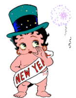 Baby New Year Happy New Year Sticker