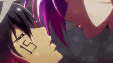 nanbaka anime kiss couple