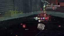 a screenshot of a video game showing a person 's ability