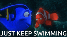 Just Keep Swimming GIF - Just Keep Swimming GIFs