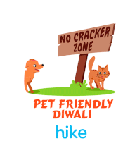 No Cracker Zone Pet Friendly Diwali Sticker - No Cracker Zone Pet Friendly Diwali Dog Smile Stickers