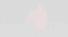 a red and green background with a white silhouette of a person