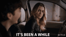 Its Been A While Michaela Stone GIF - Its Been A While Michaela Stone Melissa Roxburgh GIFs