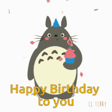 Totoro Happy Gifs Tenor