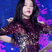아이린 춤 안무 반짝이 반짝 블링 무대 의상 스팽글 레드벨벳 GIF - Irene Dance Dancing GIFs