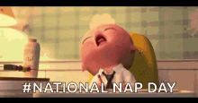 National Nap Day Boss Baby GIF