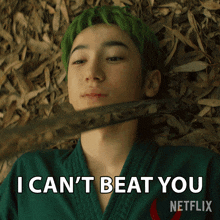 I Can'T Beat You Young Zoro GIF - I Can'T Beat You Young Zoro One Piece GIFs