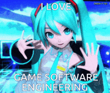 Game Software Engineering Hatsune Miku GIF - Game Software Engineering Hatsune Miku GIFs