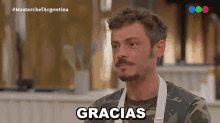 Gracias Tomas Fonzi GIF - Gracias Tomas Fonzi Master Chef Argentina GIFs