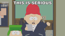 This Is Serious Kyle Broflovski GIF - This Is Serious Kyle Broflovski Sheila Broflovski GIFs