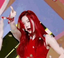 Red Hair Yeri GIF - Red Hair Yeri Red Velvet GIFs
