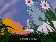 Alice In Wonderland In A World Of My Own GIF - Alice In Wonderland In A World Of My Own GIFs