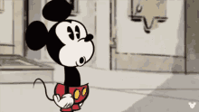 Mickey Mouse Worried GIF - Mickey Mouse Worried No GIFs