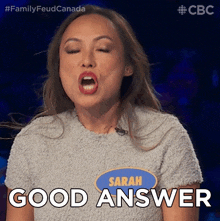 Good Answer Family Feud Canada GIF - Good Answer Family Feud Canada Nice Response GIFs