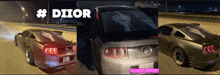 a picture of a car with # diior written on it
