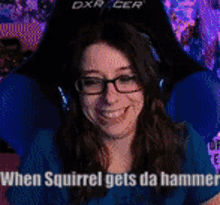 Ban Hammer Squirrel Gets Ban Hammer GIF - Ban Hammer Squirrel Gets Ban Hammer Laughing GIFs
