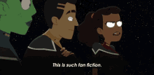 This Is Such Fan Fiction Ensign Tendi GIF
