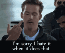 Middle Finger Im Sorry GIF - Middle Finger Im Sorry I Hate It When It Does That GIFs