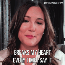 Breaks My Heart Every Time I Say It Younger GIF - Breaks My Heart Every Time I Say It Younger Its Heartbreaking GIFs
